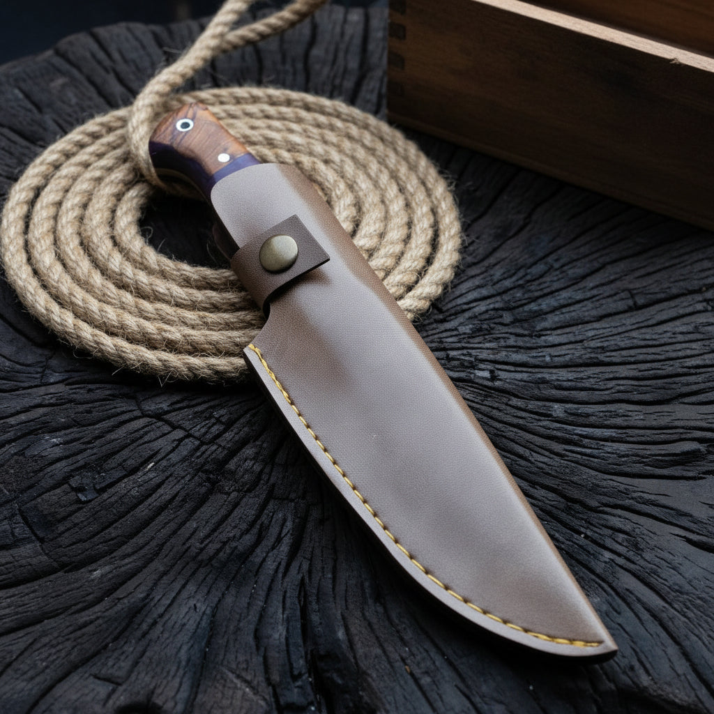 El Yapımı Outdoor Av Bıçağı – 24.5 cm Hibrit Sap El Yapımı Outdoor Bıçak