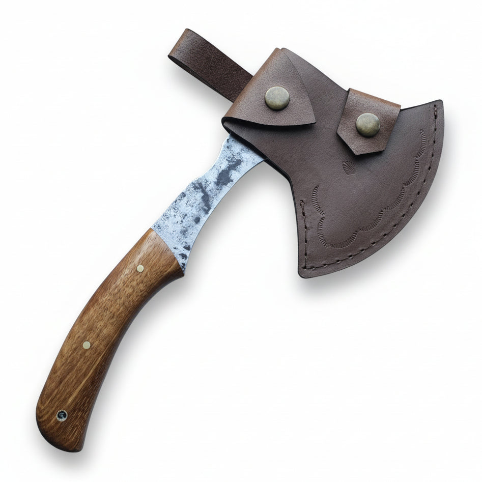 Dövme Karbon Çelik 26 CM Outdoor Kamp Baltası