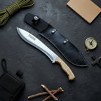 Kukri Bıçak – 40 cm Ceviz Sap Profesyonel Outdoor Model