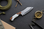Hibrit Sap Satır Model 24 CM Kamp Bıçağı