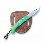 4116 Çelik Ceviz Ve Epoksi Hibrit Sap Katlanır Model - 20.5 Cm