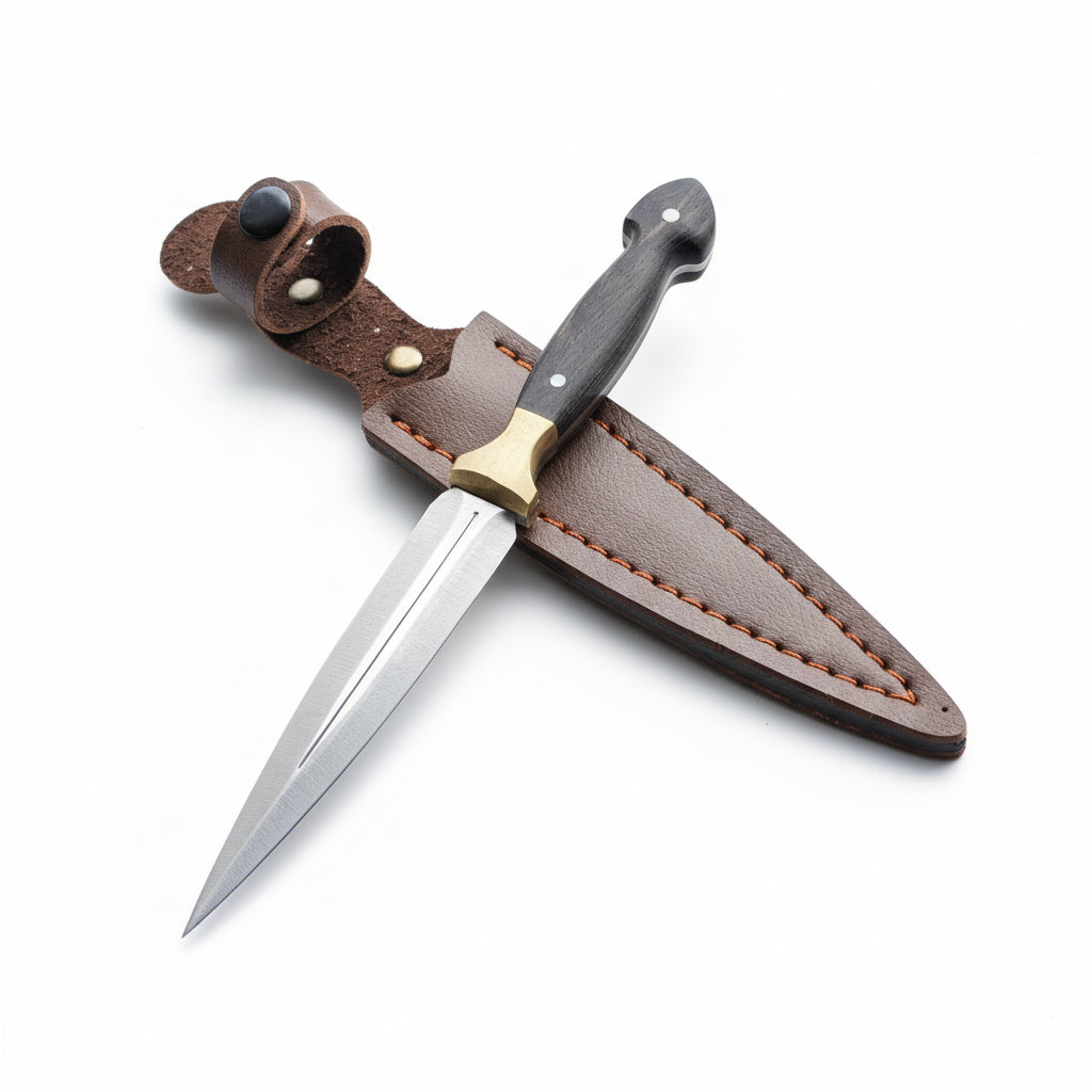Ağaç Sap Çerkes Model 20 CM Kamp Bıçağı