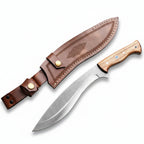 33cm Kukri Bıçak - Ceviz Sap 4116 Çelik