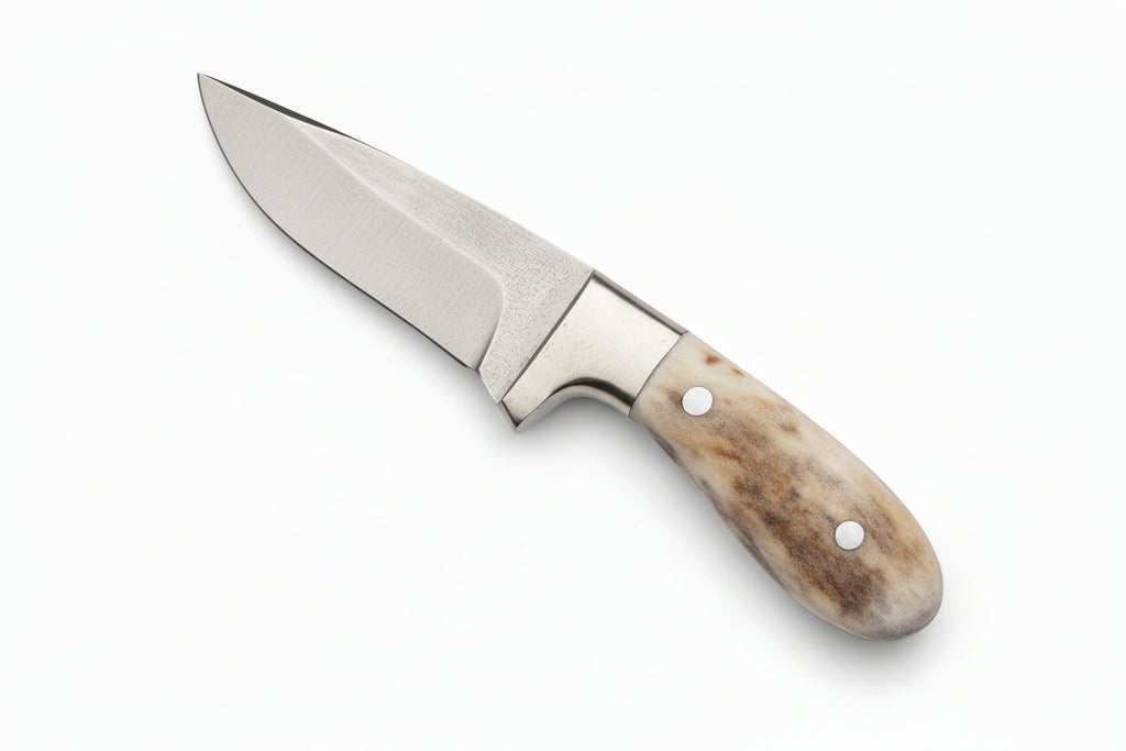 4116 Çelik Geyik Boynuzu Mini Kolye 12 CM