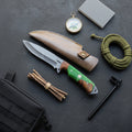 Bushcraft 25 Cm Hibrit Saplı Outdoor Av Bıçağı