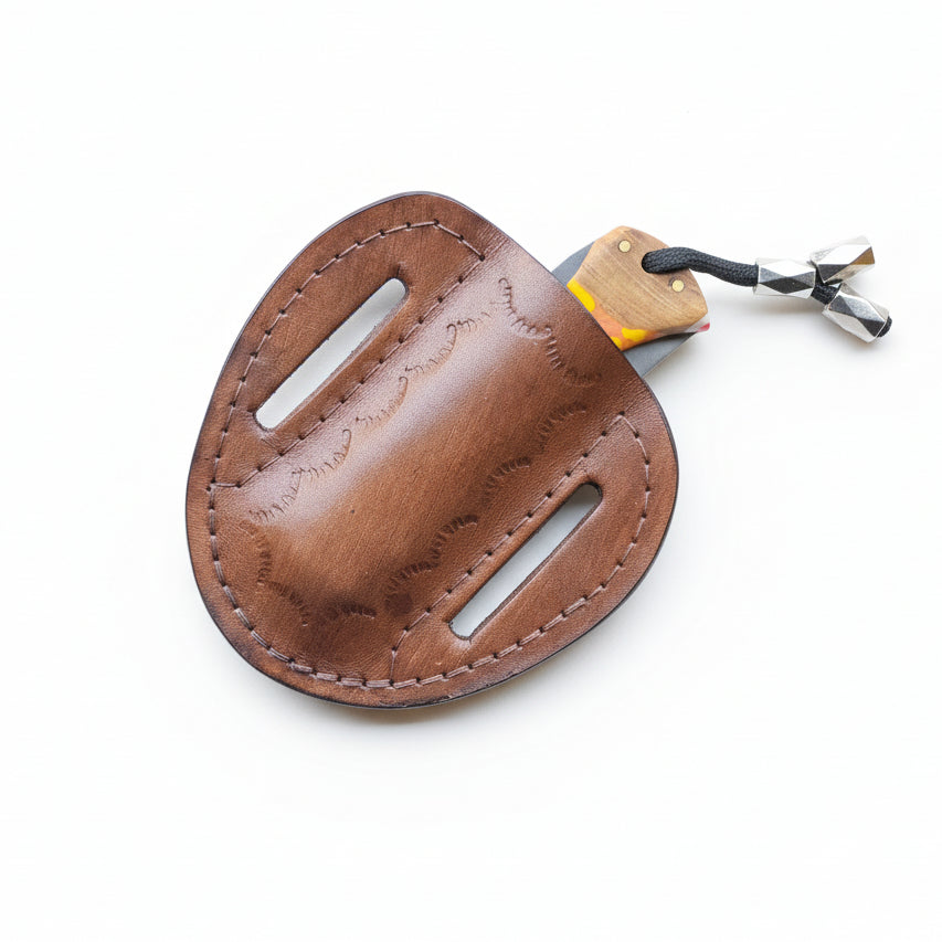 4116 Çelik Ceviz Ve Epoksi Hibrit Sap Katlanır Model - 20.5 Cm