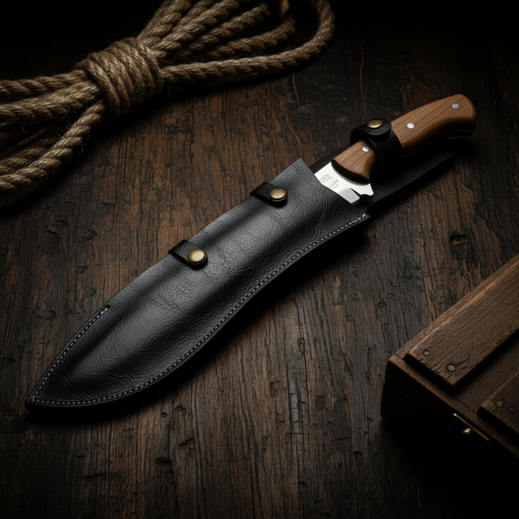 Kukri Bıçak – 40 cm Ceviz Sap Profesyonel Outdoor Model