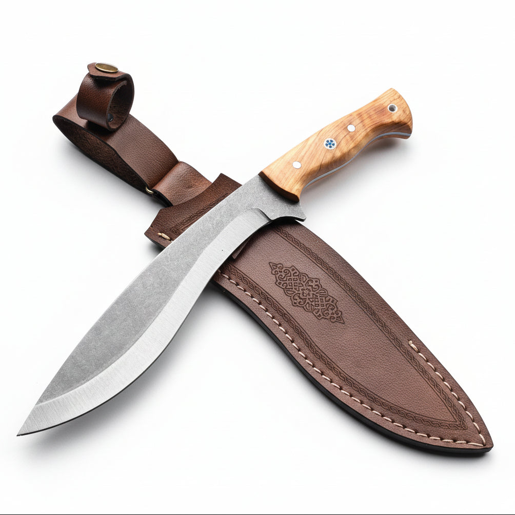 Kukri Model Zeytin Saplı 33 CM