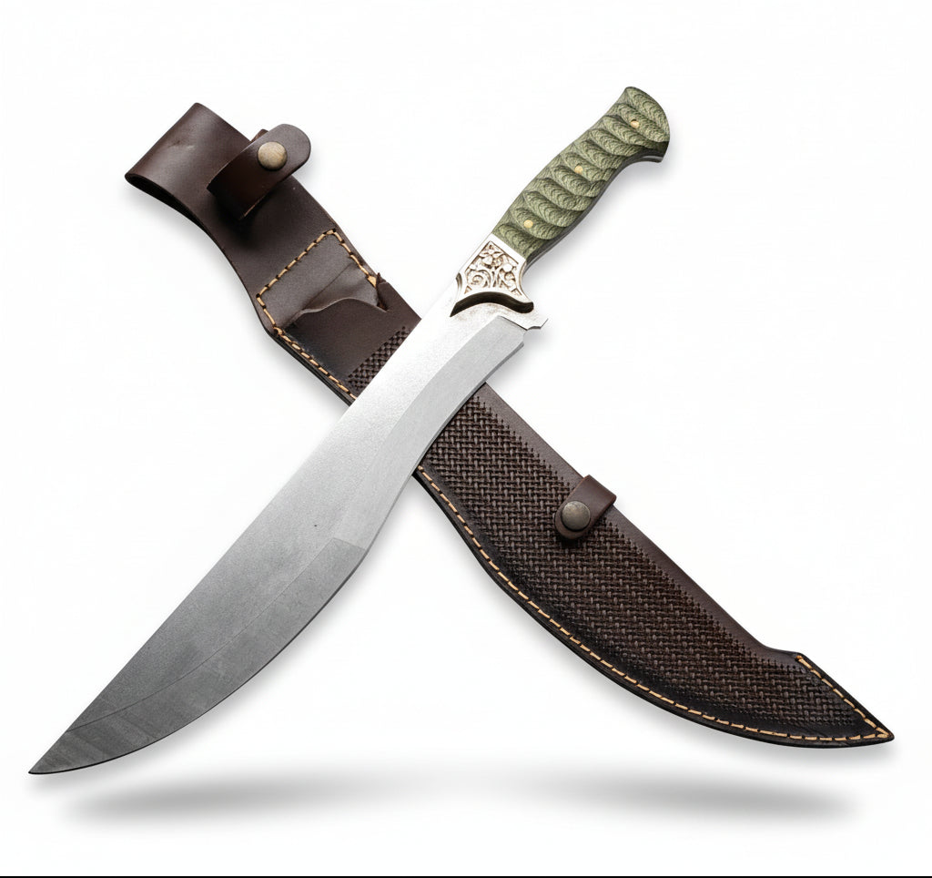 Endüstriyel Saplı 47 Cm Outdoor Kamp ve Orman Bıçağı