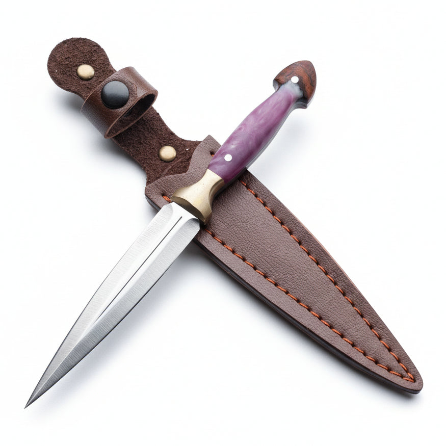 Hibrit Sap Çerkes Model 20 CM Kamp Bıçağı