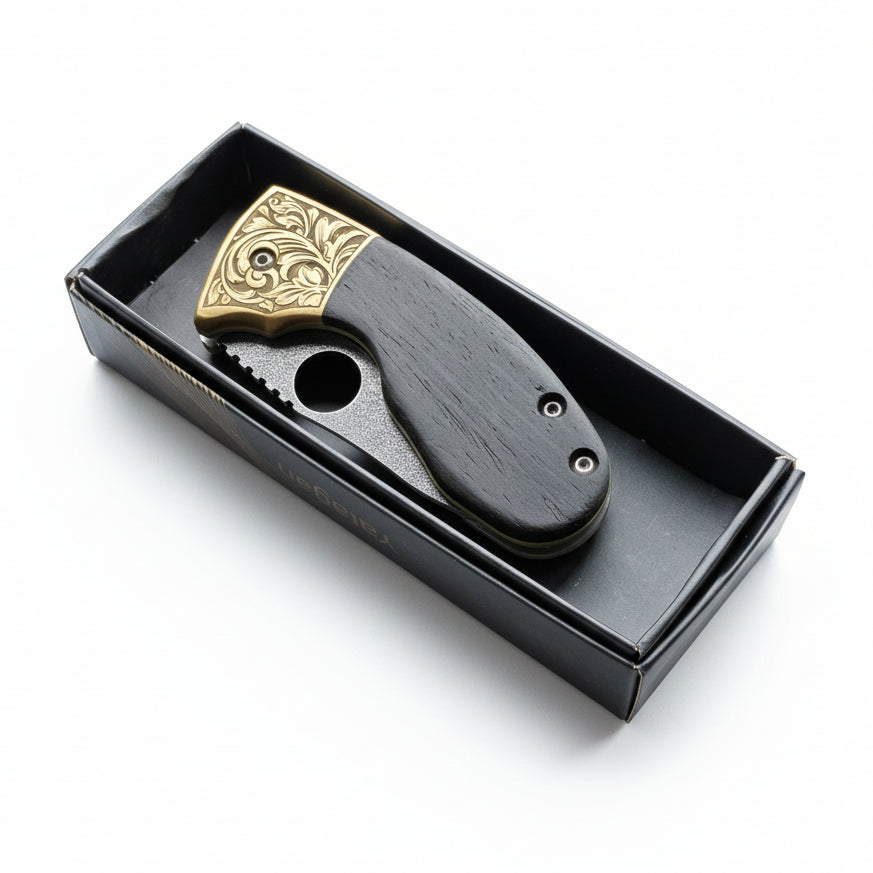 N690 Çelik 18 CM Balçak Gravürlü Naim Model