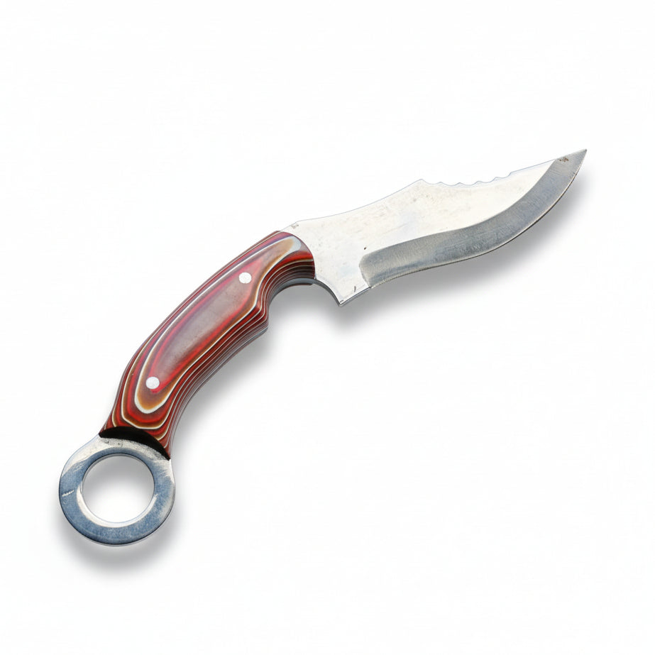 23 CM Karambit Model Verzalit Saplı Outdoor Bıçak