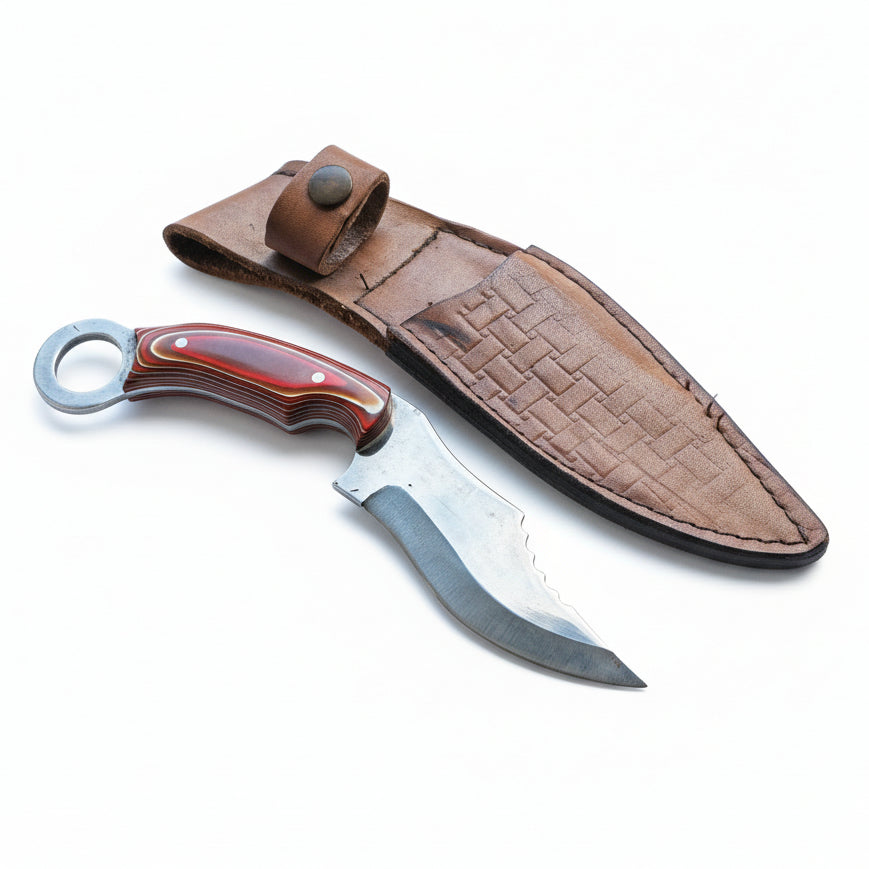 23 CM Karambit Model Verzalit Saplı Outdoor Bıçak