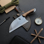 Patili Almazan Şef Model 32 Cm Kamp Bıçağı