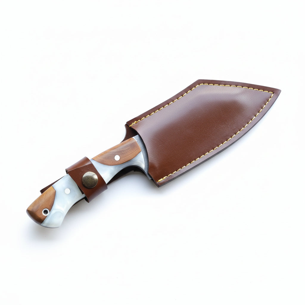 Hibrit Sap Satır Model 24 CM Kamp Bıçağı
