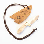 4116 Çelik Geyik Boynuzu Mini Kolye 12 CM