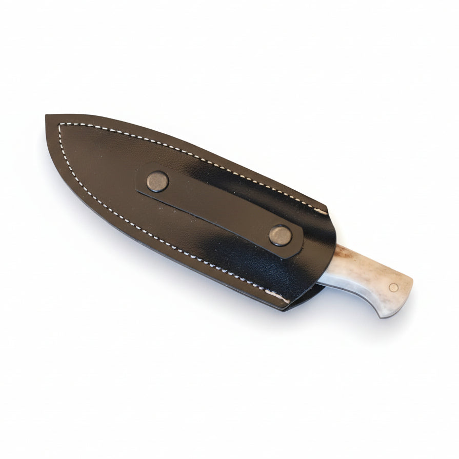 4116 Geyik Boynuzu Sap 15 CM Bushcraft Mini Kamp Bıçağı