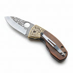 N690 Çelik 18 CM Balçak Gravür İşlemeli Naim Model