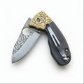N690 Çelik 18 CM Balçak Gravür İşlemeli Naim Model