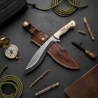 Kukri Model Geyik Boynuzu Saplı 33 CM