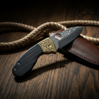 N690 Çelik 18 CM Balçak Gravür İşlemeli Naim Model