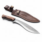 33cm Kukri Bıçak - Ceviz Sap 4116 Çelik