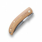 N690 Çelik Katlanır Model Vervalit Sap - 18.5 CM Kahve