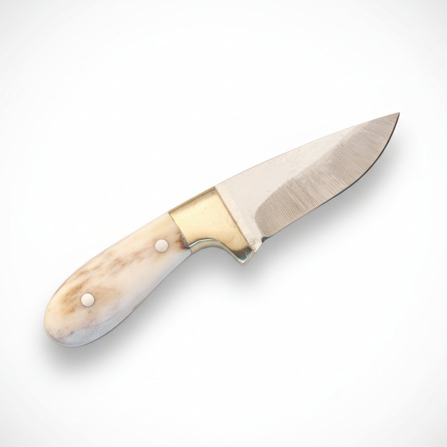 4116 Çelik Geyik Boynuzu Mini Kolye 12 CM