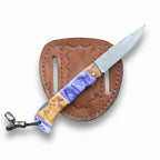 4116 Çelik Ceviz Ve Epoksi Hibrit Sap Katlanır Model - 20.5 Cm