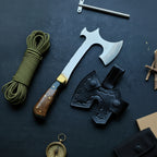 Hibrit Sap Kamp Baltası – 30 cm El Yapımı Kamp Baltası