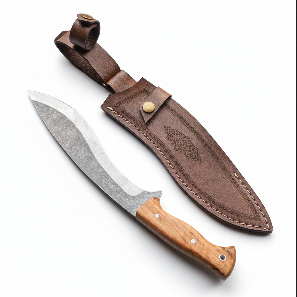 Kukri Model Zeytin Saplı 33 CM
