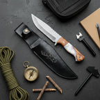 Hibrit Sap Bowie Model 30 CM El Yapımı Outdoor Av Bıçağı