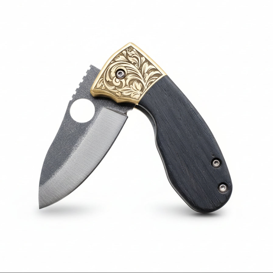 N690 Çelik 18 CM Balçak Gravürlü Naim Model