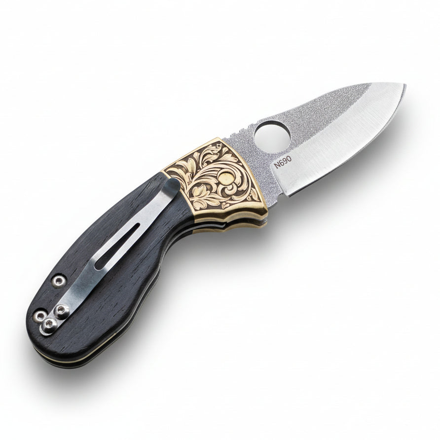 N690 Çelik 18 CM Balçak Gravürlü Naim Model