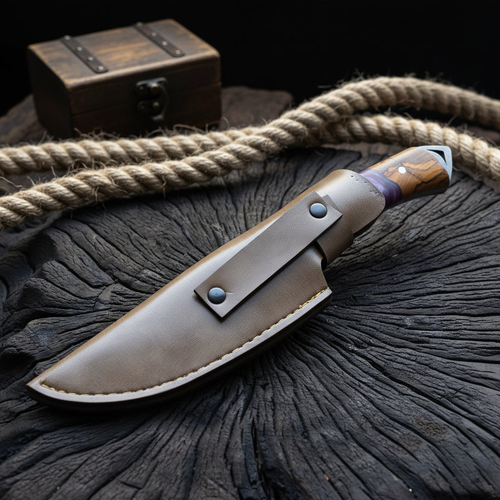Bushcraft 25 Cm Hibrit Saplı Outdoor Av Bıçağı