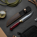 23 CM Epoksi Saplı El Yapımı Outdoor & Kamp Bel Bıçağı