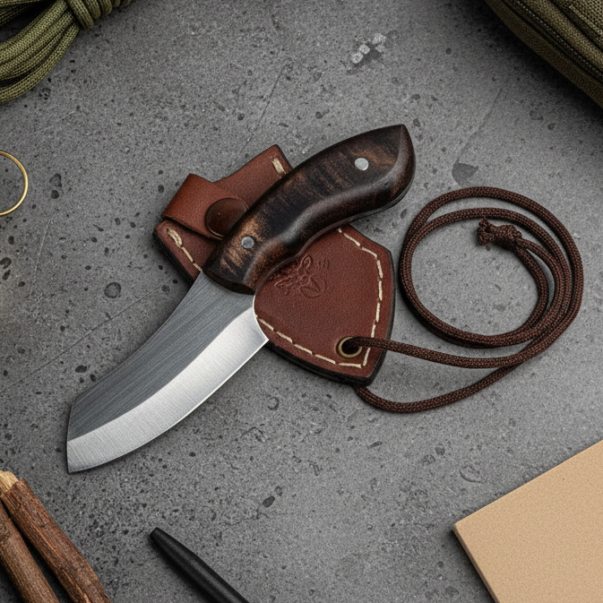Kolye Satır Model 15 CM Ceviz Sap