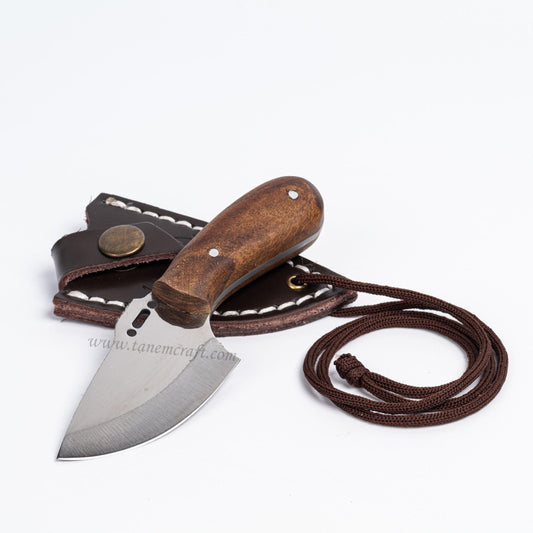 Yuzme Model Ceviz Sap Mini Kolye 14 CM - Tanem Craft