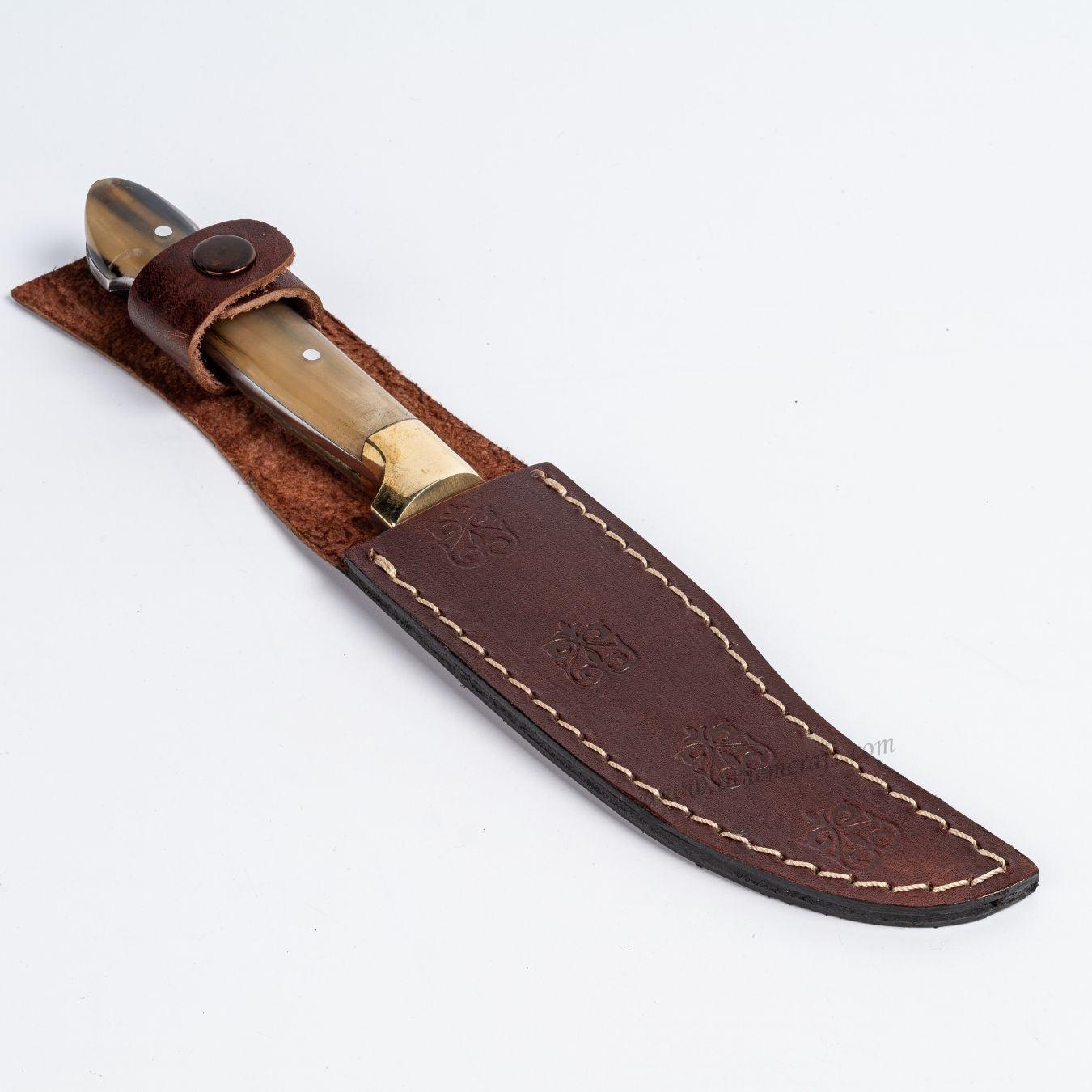 Bel Kaması Koç Boynuzu Sap 21 CM - Tanem Craft
