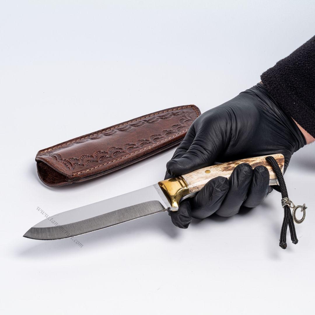 Geyik Boynuz Saplı Model 22 CM - Tanem Craft
